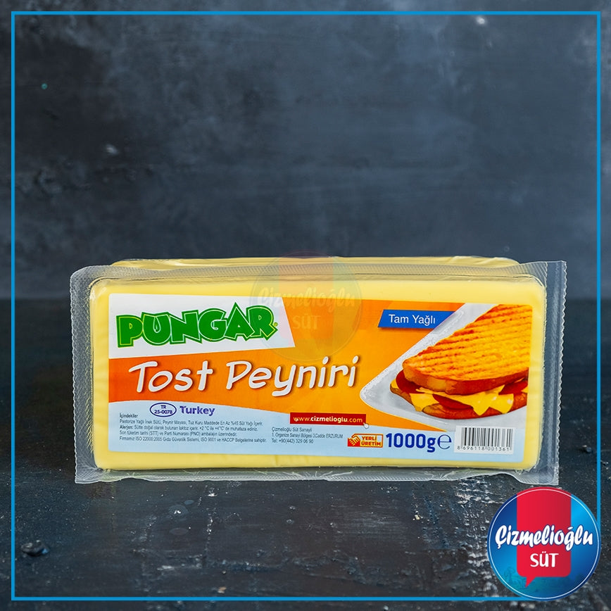 Pungar Tost Kaşar Peynir 1000 gr