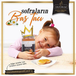 ERZURUM KADIN KOOPERATİFİ SÜZME ÇİÇEK BALI 850 GR