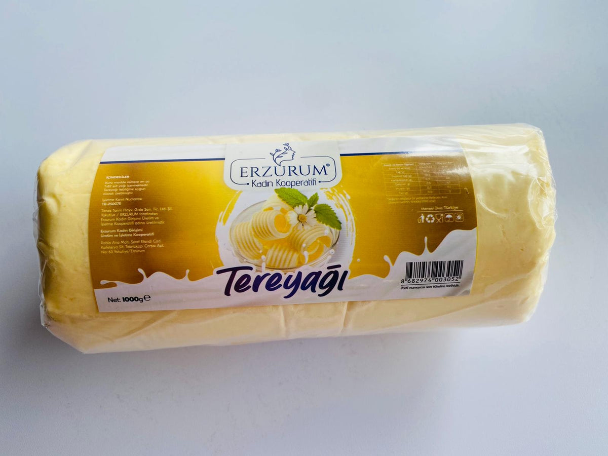 ERZURUM KADIN KOOPERATİFİ HAKİKİ - DOĞAL - KATKISIZ TEREYAĞI 1000 GR