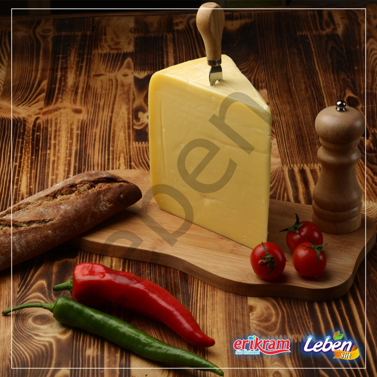 Leben Eski Kaşar Peynir 1 KG