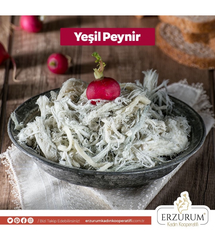 ERZURUM KADIN KOOPERATİFİ KÜFLÜ - YEŞİL PEYNİR 1 KG