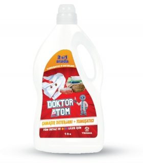 Doktor Atom Çamaşır Deterjanı+Yumuşatıcı 1lt