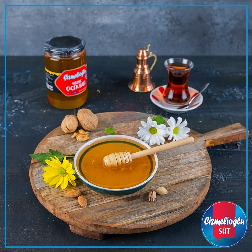 Süzme Bal 850 gr. Cam Kavanoz