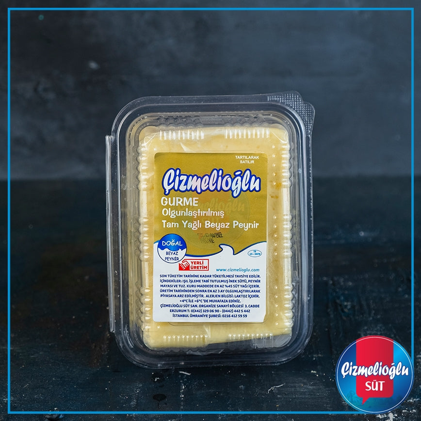 Gurme Olgunlaştırılmış Tam Yağlı Beyaz Peynir 600-700 gr