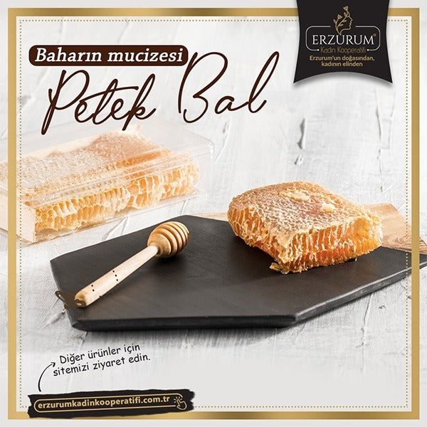 ERZURUM KADIN KOOPERATİFİ PETEK BAL 1 KG