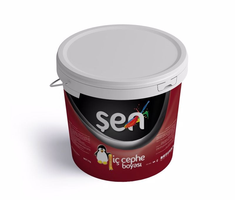 Şen Silikonlu Mat Iç Cephe Boya Beyaz 2,5 LT