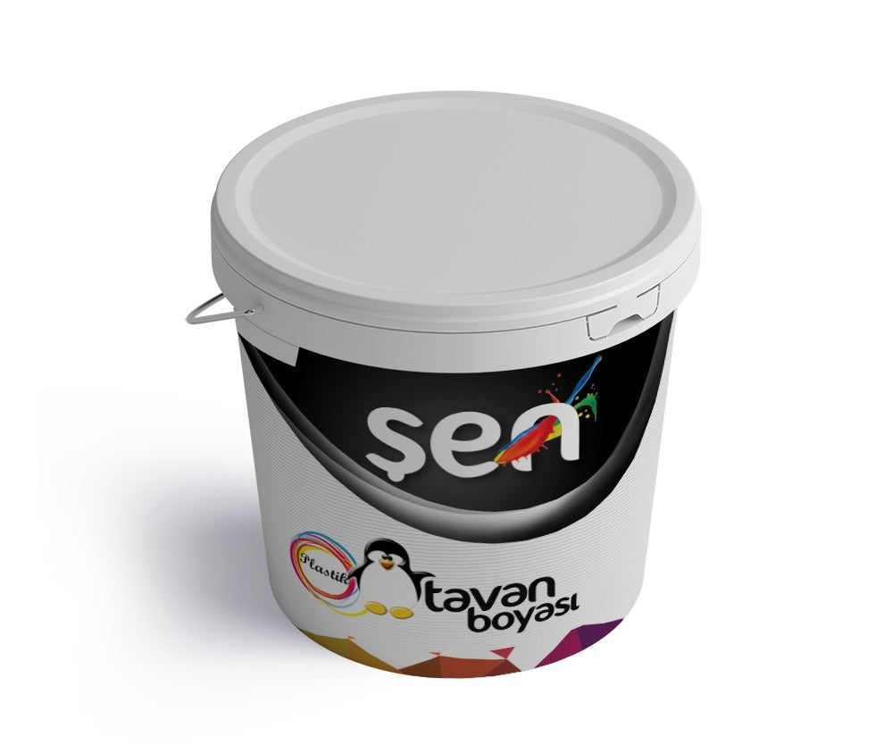 Şen Plastik Beyaz Tavan Boyası 3,5 KG