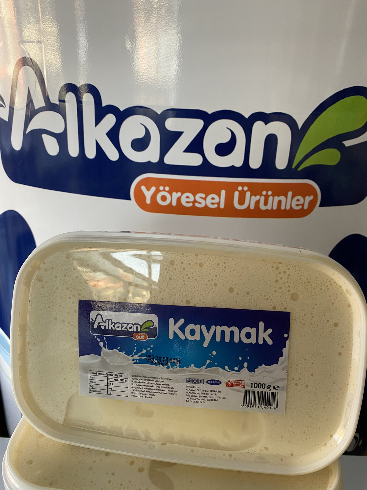 Alkazan 1 Kg Kaymak
